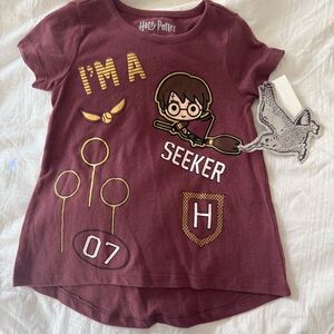 Warner Bros. Burgundy Harry Potter Seeker Tee